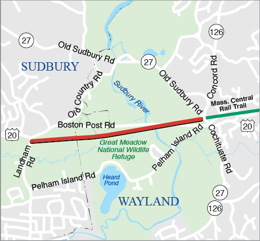 Sudbury and Wayland: Mass Central Rail Trail (MCRT) 